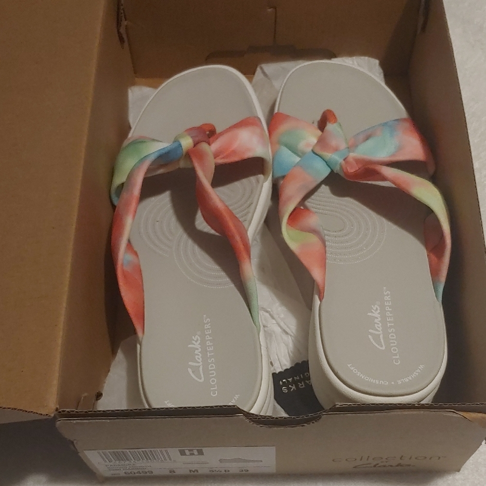 Clarks Women's Colorful Cloudsteppers Sandals